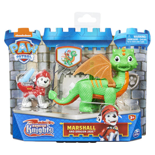 Picture of Paw Patrol Rescue Knights Marshall and Dragon Jade